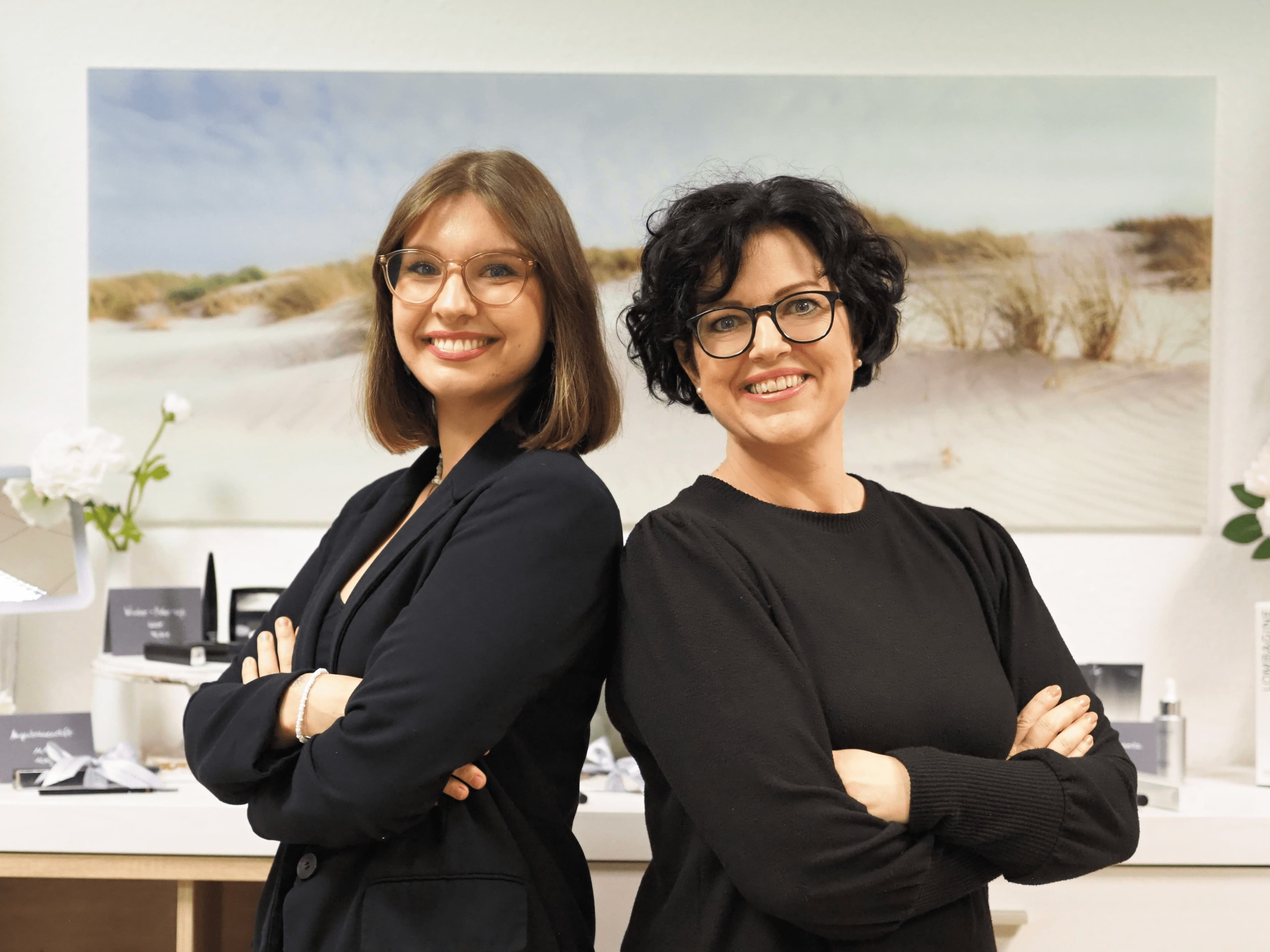 Doris Wende und Katharina Walker - Das Team von dieHautspezialisten